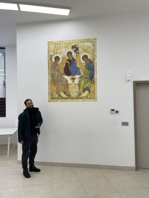 druk ścienny zamiast obrazu ikony